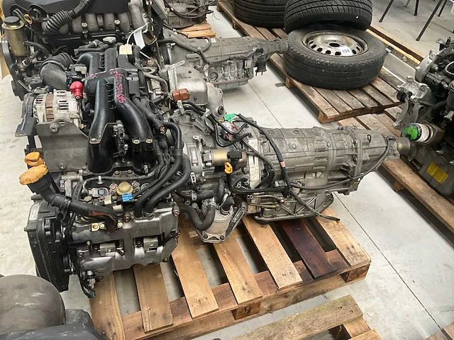 Subaru 2.0l turbo automatic - ej20x - car engine - afbeelding 4 van  5