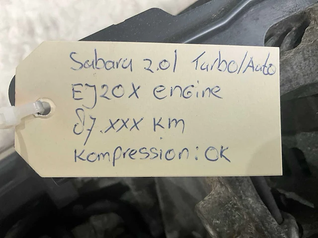 Subaru 2.0l turbo automatic ej20x automotor - afbeelding 4 van  4