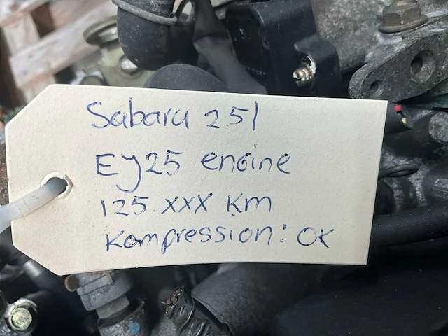 Subaru 2.5l ej25 automotor - afbeelding 4 van  4