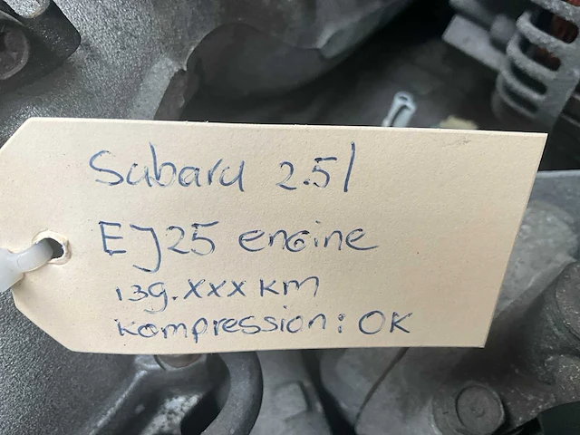 Subaru 2.5l ej25 automotor - afbeelding 6 van  6