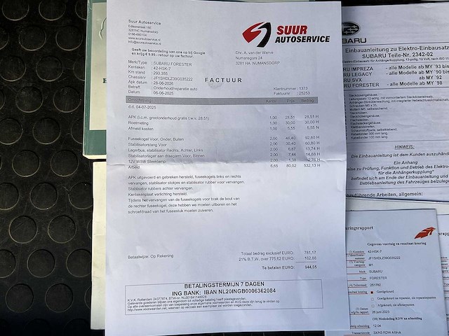 Subaru forester 2.0d premium 2009 | 42-hsk-7 - afbeelding 29 van  40
