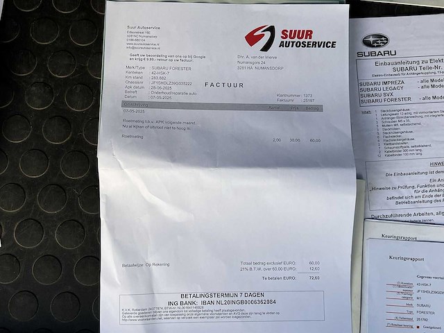 Subaru forester 2.0d premium 2009 | 42-hsk-7 - afbeelding 33 van  40