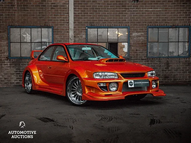 Subaru impreza 2.0 gt awd turbo 555 limited -widebody- 1998 -orig. nl-, th-fx-38 - afbeelding 7 van  90