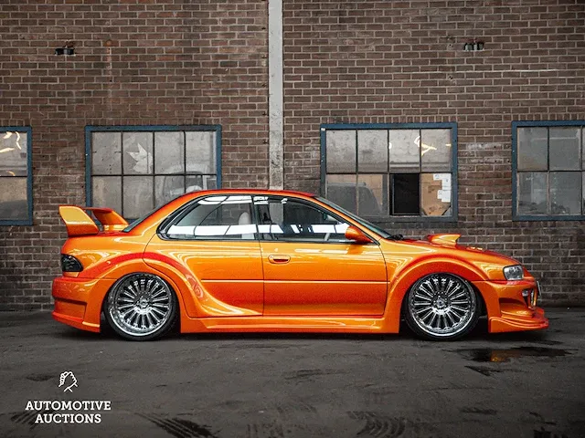 Subaru impreza 2.0 gt awd turbo 555 limited -widebody- 1998 -orig. nl-, th-fx-38 - afbeelding 17 van  90