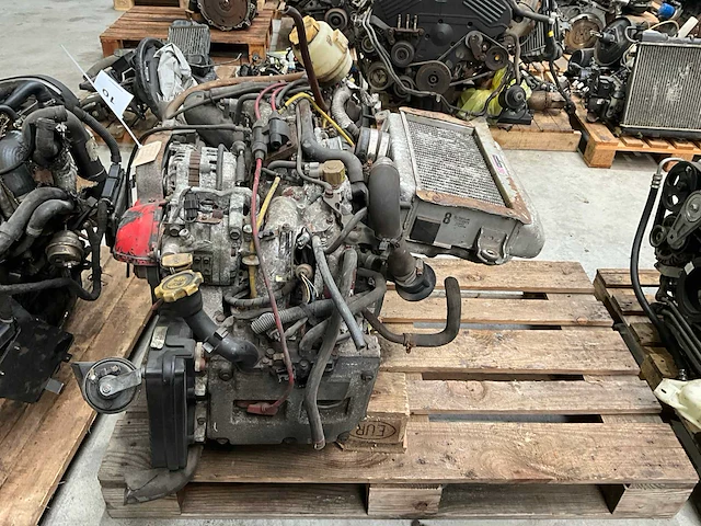 Subaru impreza sti gc8 ej20t motor - afbeelding 2 van  7