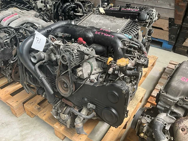Subaru legacy bmg 2.5l ej25 automotor - afbeelding 3 van  6