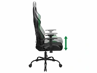 Subsonic gamestoel pro harry potter slytherin verstelbare hoogte en rugleuning zwart/groen - afbeelding 3 van  6