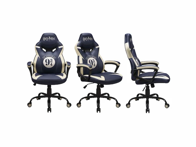 Subsonic gamingstoel junior gamestoel harry potter platform 9 3/4 sa5573-h6 zwart en goud - afbeelding 2 van  5