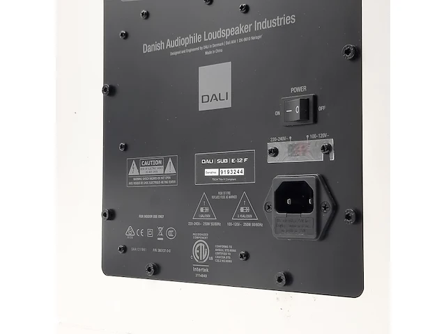 Subwoofer, dali, e-12f - afbeelding 7 van  10