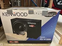 Subwoofer kenwood, ksc-w1200b - afbeelding 1 van  3