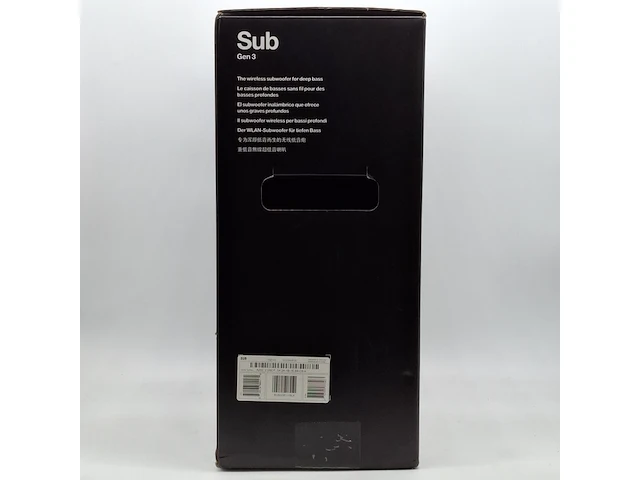 Subwoofer sonos, sub gen 3 - afbeelding 2 van  6