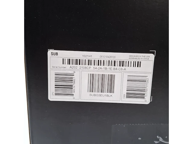 Subwoofer sonos, sub gen 3 - afbeelding 4 van  6