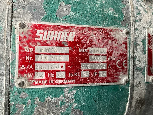 Suhner hm-15 buigzame as met slijpkop - afbeelding 7 van  7