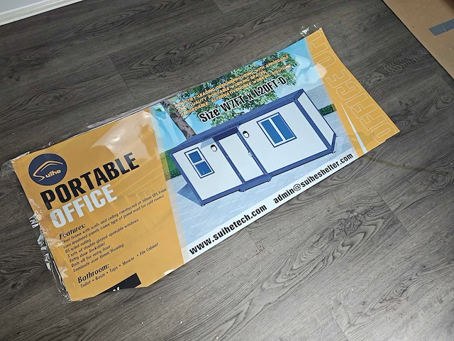 Suihe - w7ft-l20ft-d - tiny house/kantoorunit - afbeelding 3 van  34