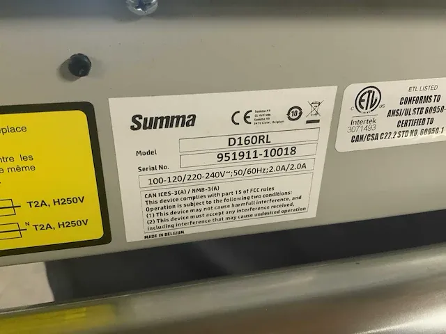 Summa d160rl summacut snijplotter - afbeelding 5 van  5
