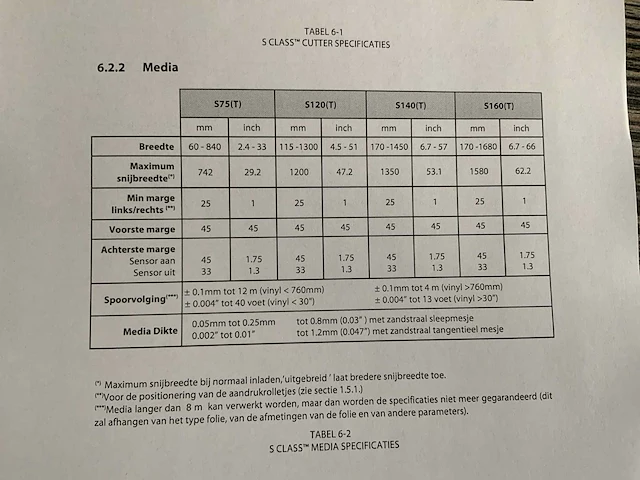 Summa st160t snijplotter tangentieel snijmachine - afbeelding 13 van  22
