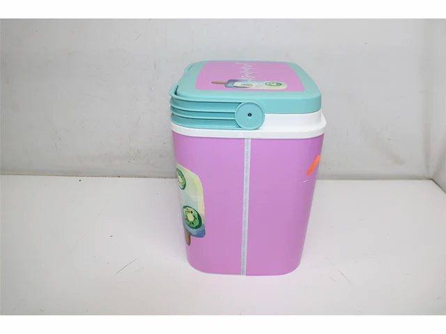 Summer begins draagbare koeltas 29 liter roze kunststof - afbeelding 4 van  5