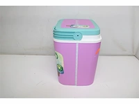 Summer begins draagbare koeltas 29 liter roze kunststof - afbeelding 4 van  5