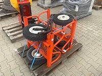 Sumner cricket pijpbuggy / buis transportwagen (2x) - afbeelding 1 van  3