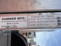 Sumner manufacturing 2124 materiaallift / kanaallift - afbeelding 3 van  11