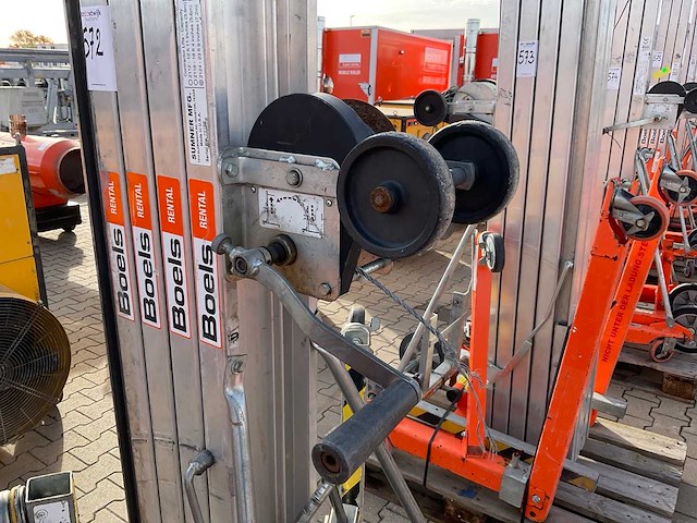 Sumner manufacturing 2124 materiaallift / kanaallift - afbeelding 9 van  11