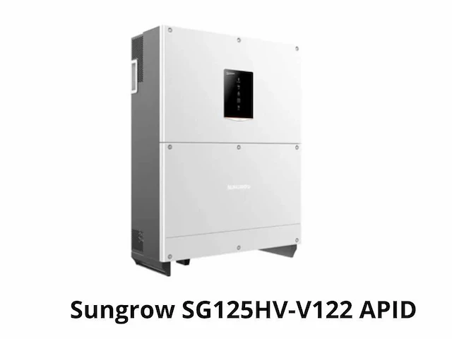 Sungrow - sg125hv-v122 apid - sungrow sg125hv-v122 apid omvormer t.b.v. zonnepanelen (3-fase) - afbeelding 1 van  1