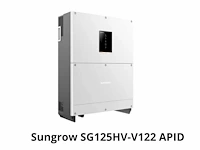 Sungrow - sg125hv-v122 apid - sungrow sg125hv-v122 apid omvormer t.b.v. zonnepanelen (3-fase) - afbeelding 1 van  1