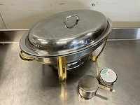Sunnex chafing dish 51 cm - afbeelding 1 van  5