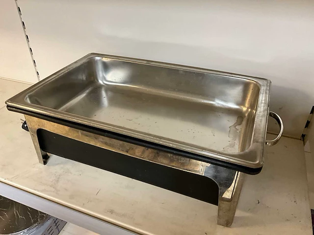 Sunnex x81128-1 elektrische 1/1 gn chaving dish - afbeelding 3 van  6