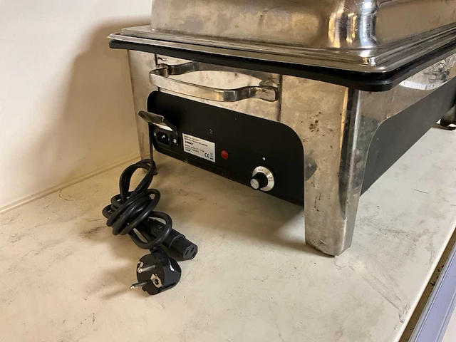 Sunnex x81128-1 elektrische 1/1 gn chaving dish - afbeelding 5 van  6