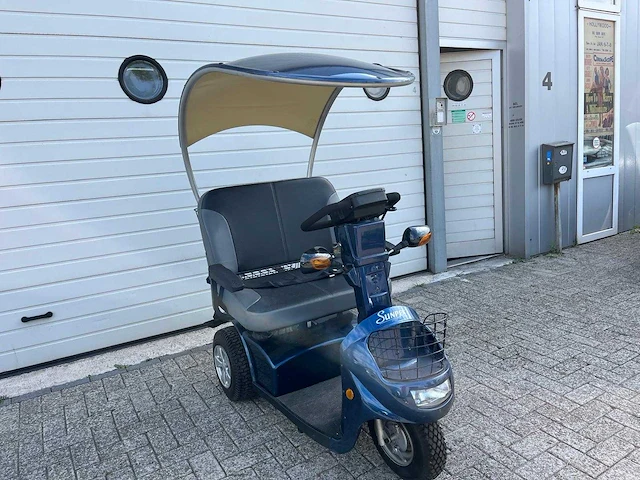 Sunpex invalide vervoer scootmobiel 2 persoons - afbeelding 2 van  5