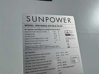 Sunpower max 6 blk 425ac zonnepaneel (10x) - afbeelding 5 van  6