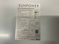 Sunpower spr-max6-425-blk-e4-ac zonnepaneel (9x) - afbeelding 5 van  6