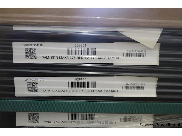 Sunpower zonnepanelen model spr-max3-375-blk | ar-f1 m4.2 b2 mc4 | nieuw in doos | 8 stuks - afbeelding 3 van  3