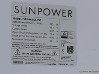 Sunpower zonnepanelen model spr-max3-395 | ar-h1 m4.2 b1l mc4 it | nieuw in doos | 3 stuks - afbeelding 3 van  4