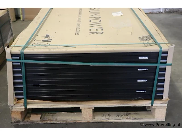 Sunpower zonnepanelen model spr-max6-425-e4-ac | ar-h1 m5.2 b2| nieuw in doos | 9 stuks - afbeelding 2 van  3