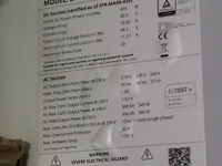 Sunpower zonnepanelen model spr-max6-435-e4-ac - 15 stuks - afbeelding 4 van  6