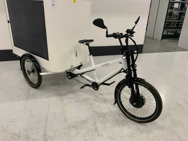 Sunrider elektrische cargobike met zonnepanelen - afbeelding 4 van  22