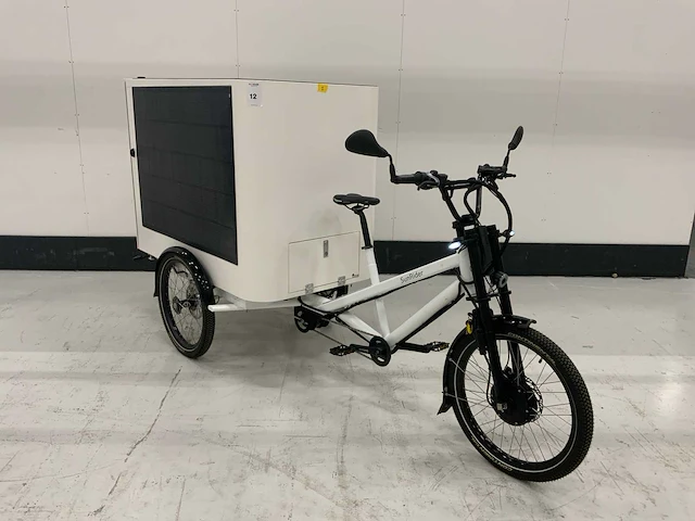 Sunrider elektrische cargobike met zonnepanelen - afbeelding 2 van  21