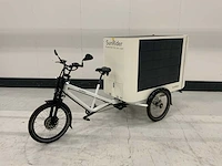 Sunrider elektrische cargobike met zonnepanelen