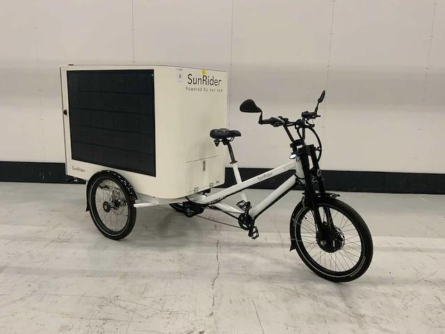 Sunrider elektrische cargobike met zonnepanelen - afbeelding 2 van  24