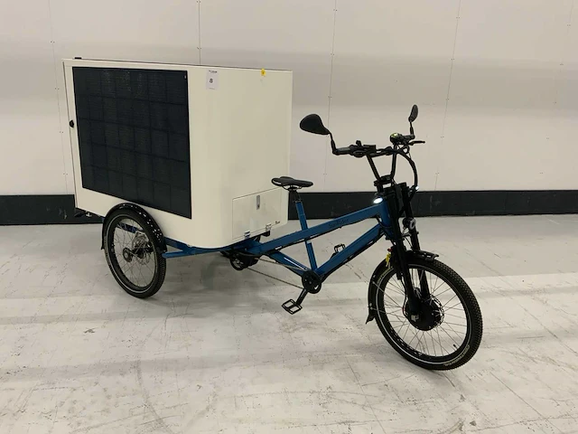 Sunrider elektrische cargobike met zonnepanelen - afbeelding 2 van  21