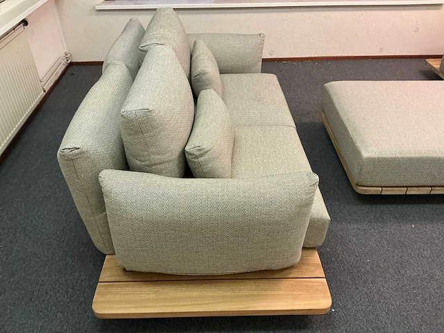 Suns bora soft grey loungeset - afbeelding 2 van  8