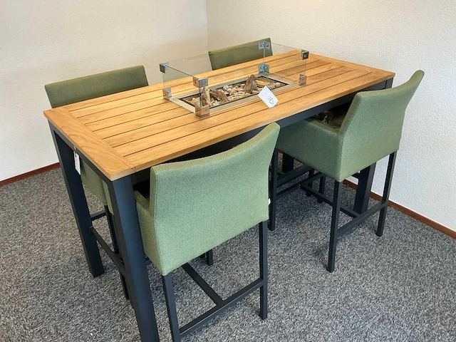 Suns monte vari 180 bartafel met vuurpit tuintafel - afbeelding 2 van  7