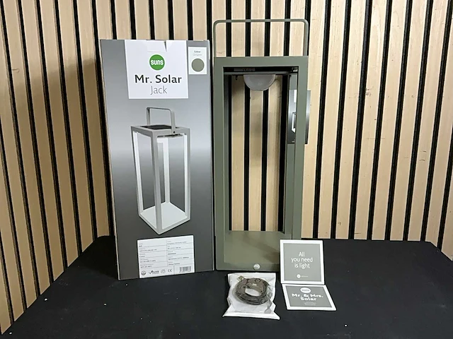 Suns mr solar jack buitenlamp (4x) - afbeelding 1 van  9