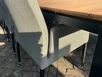 Suns savona 340 met 4 penna stoelen dining-set - afbeelding 4 van  8