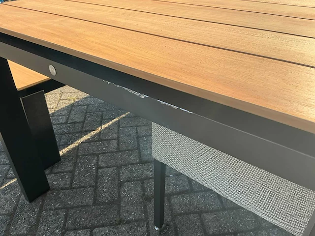 Suns savona 340 met 4 penna stoelen dining-set. - afbeelding 2 van  10