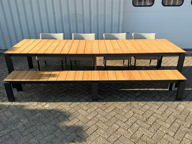 Suns savona 340 met 4 penna stoelen dining-set. - afbeelding 1 van  10