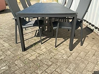 Suns savona carbon stone 280 dining tafel - afbeelding 3 van  7