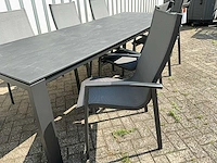 Suns savona carbon stone 280 dining tafel - afbeelding 6 van  7